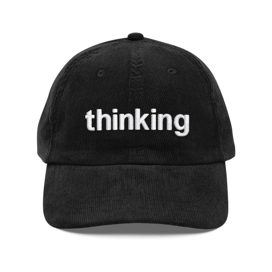 Custom Embroidered Thinking Hat