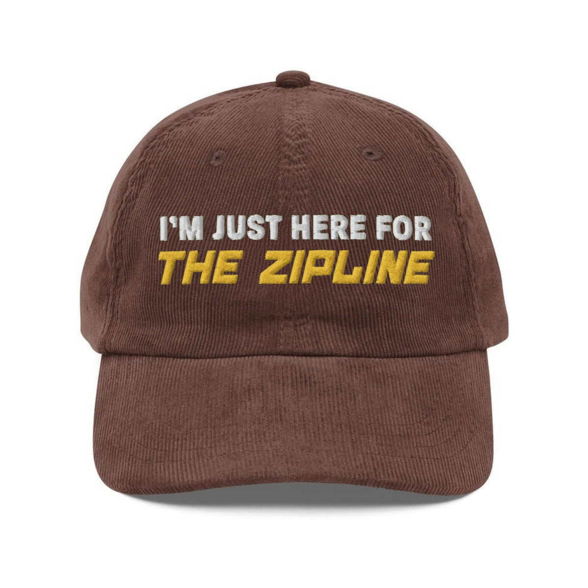 Custom Embroidered Tim Robinson Zipline Meme Hat