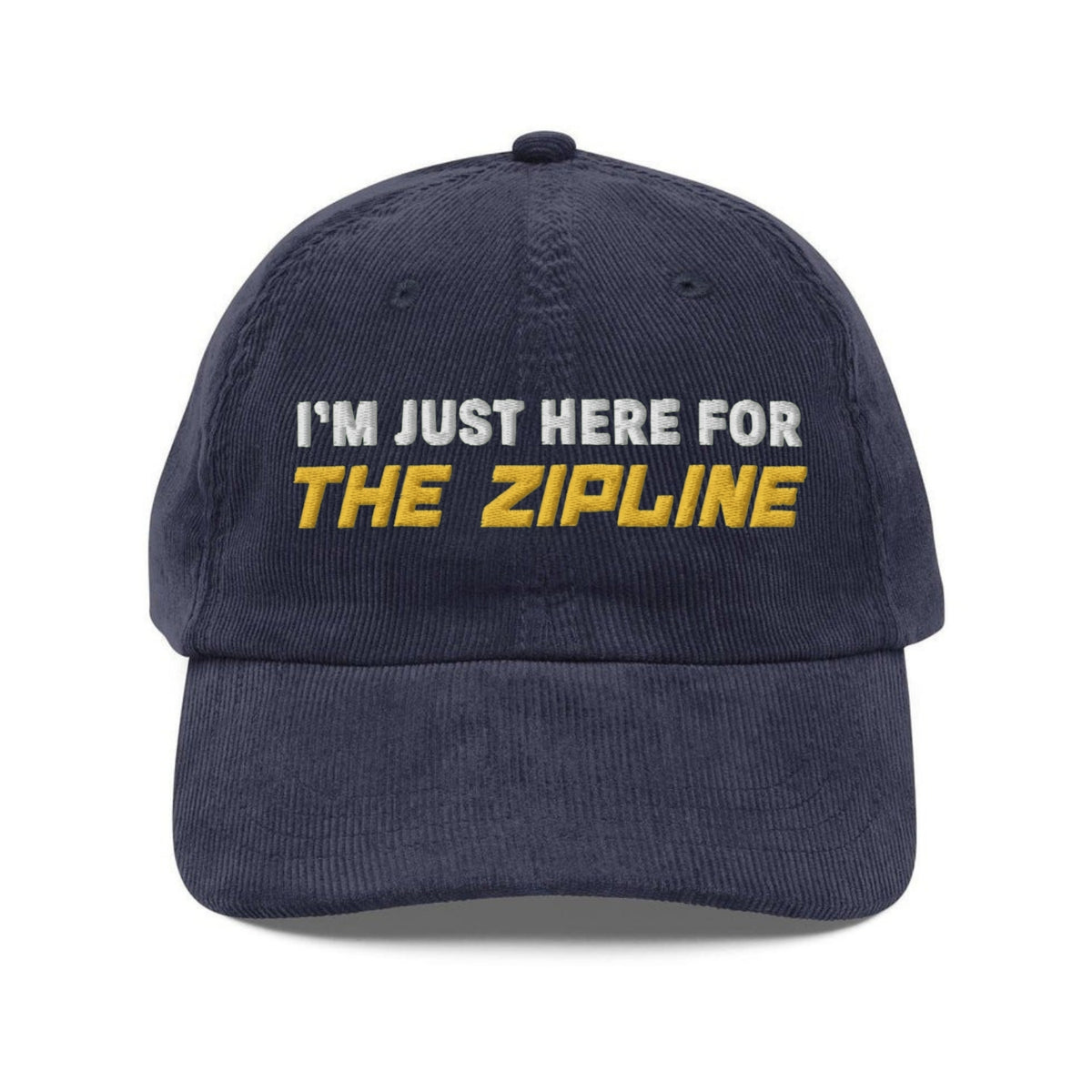 Custom Embroidered Tim Robinson Zipline Meme Hat