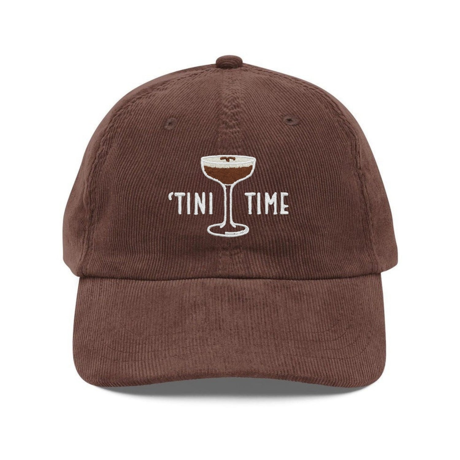 Custom Embroidered Tini Time Espresso Hat