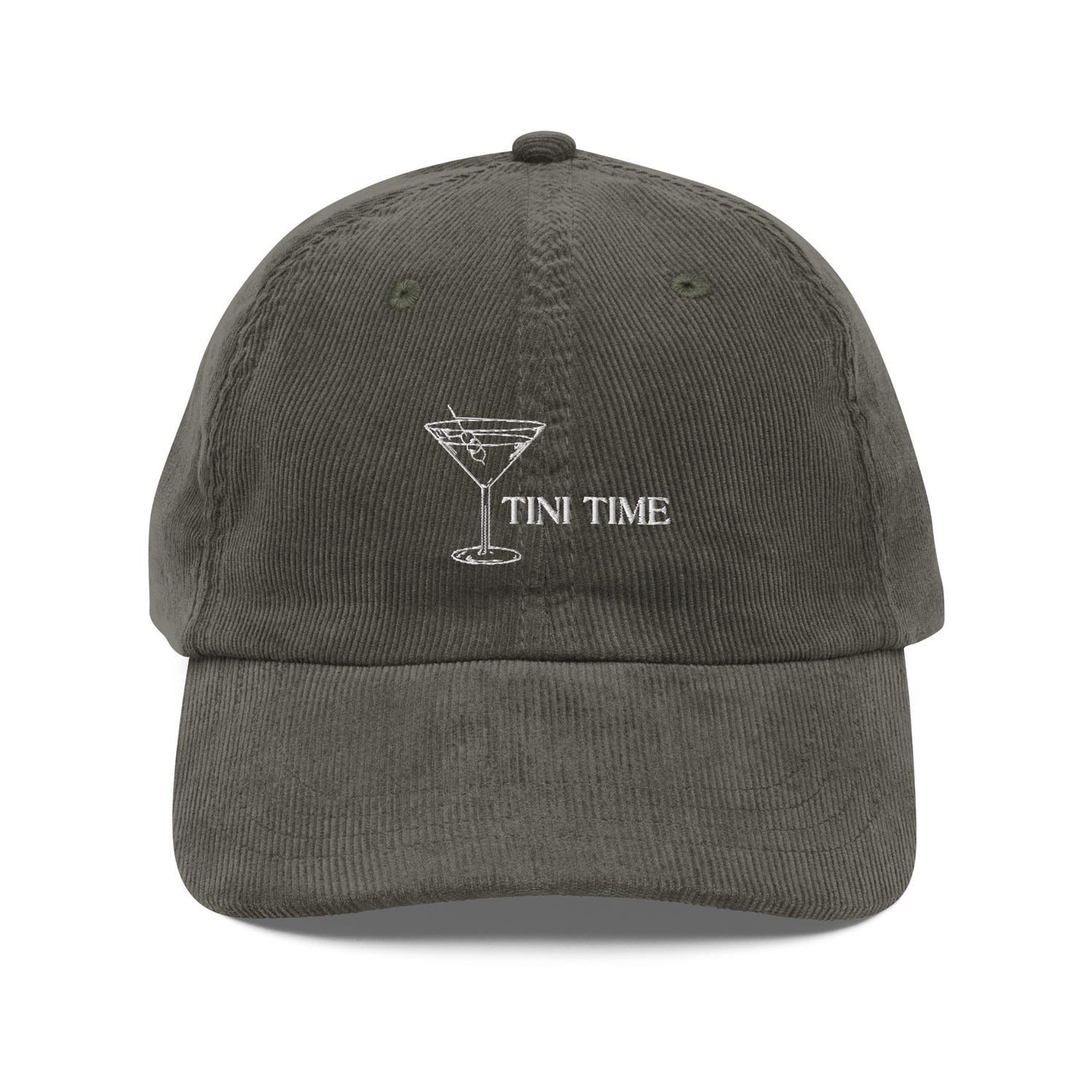 Custom Embroidered Tini Time Martini Hat