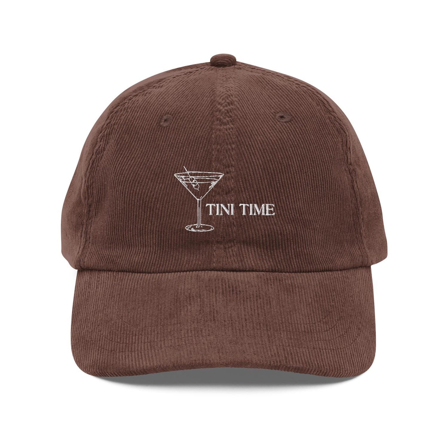 Custom Embroidered Tini Time Martini Hat