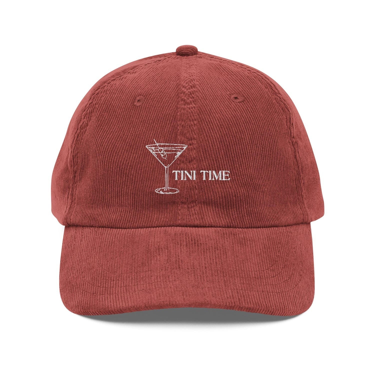 Custom Embroidered Tini Time Martini Hat