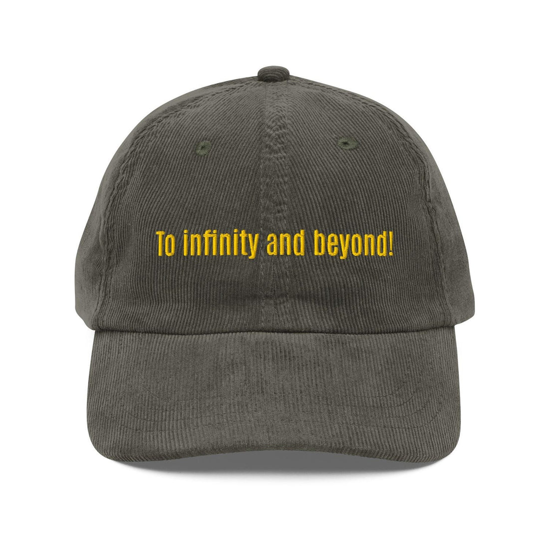 Custom Embroidered To Infinity and Beyond Hat