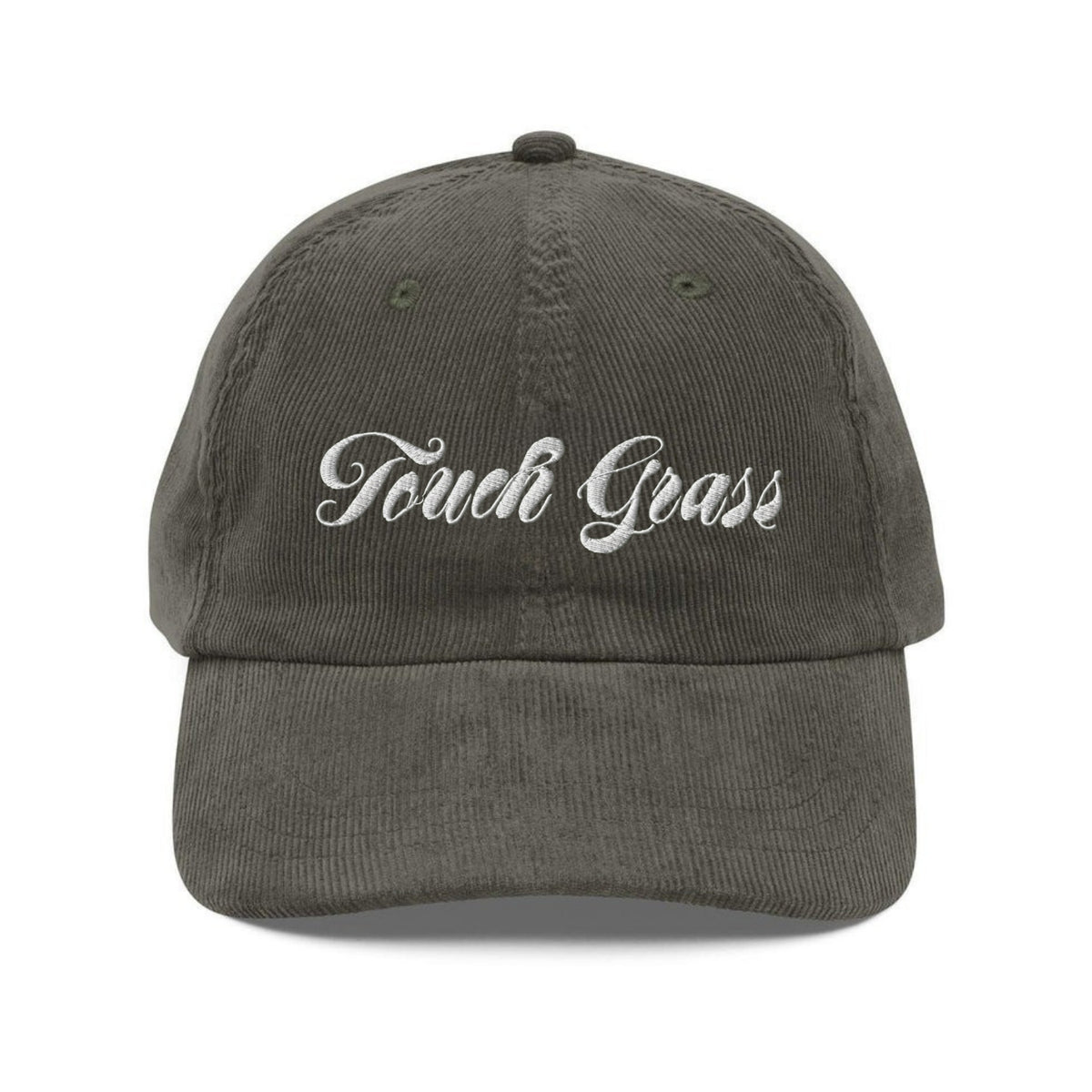 Custom Embroidered Touch Grass Hat