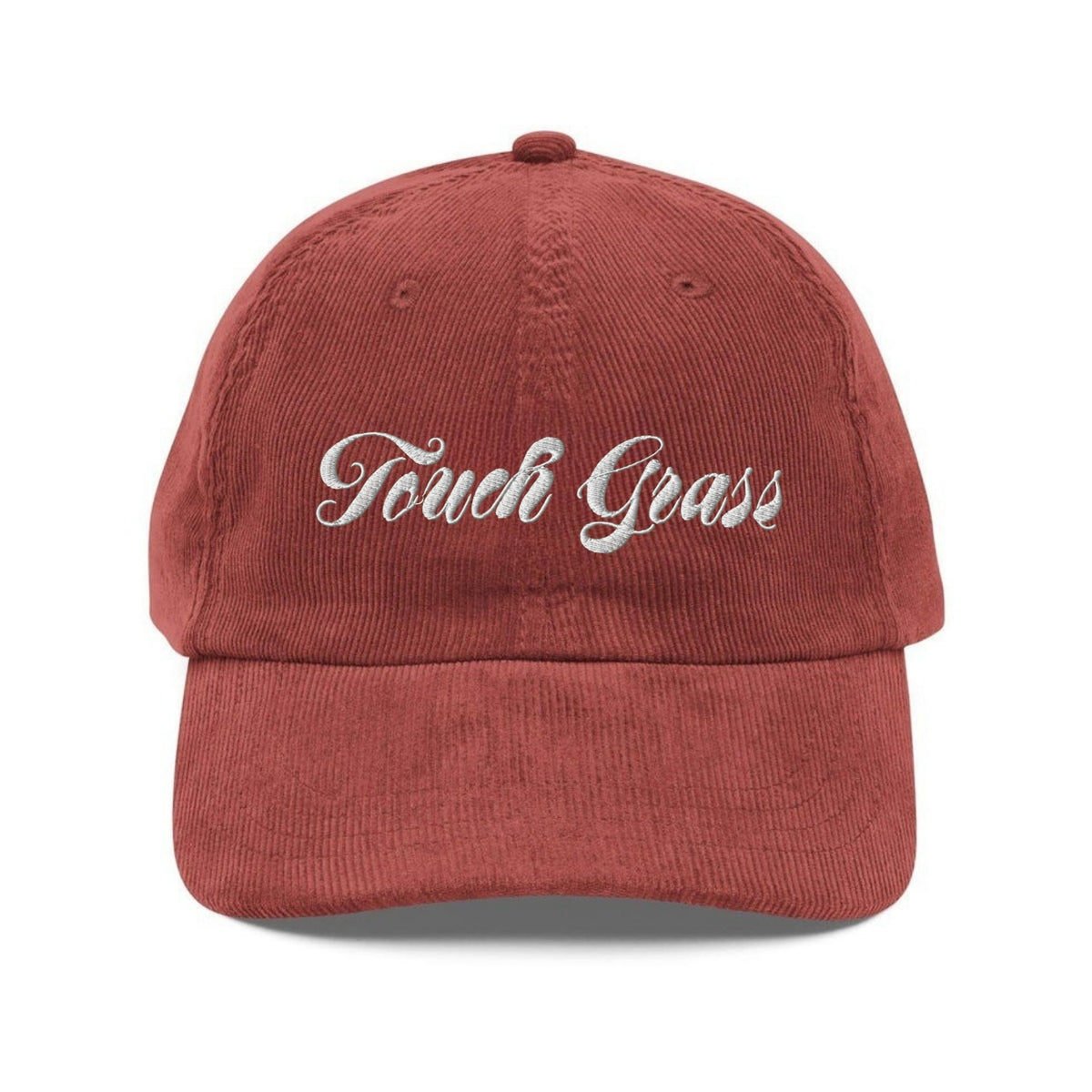 Custom Embroidered Touch Grass Hat