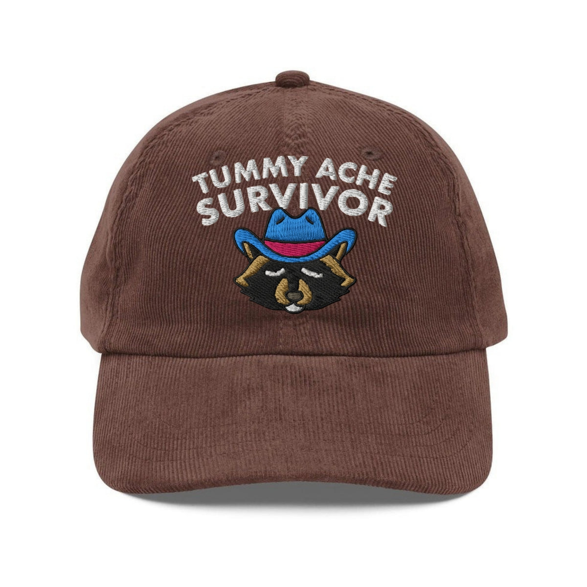 Custom Embroidered Tummy Ache Survivor Hat