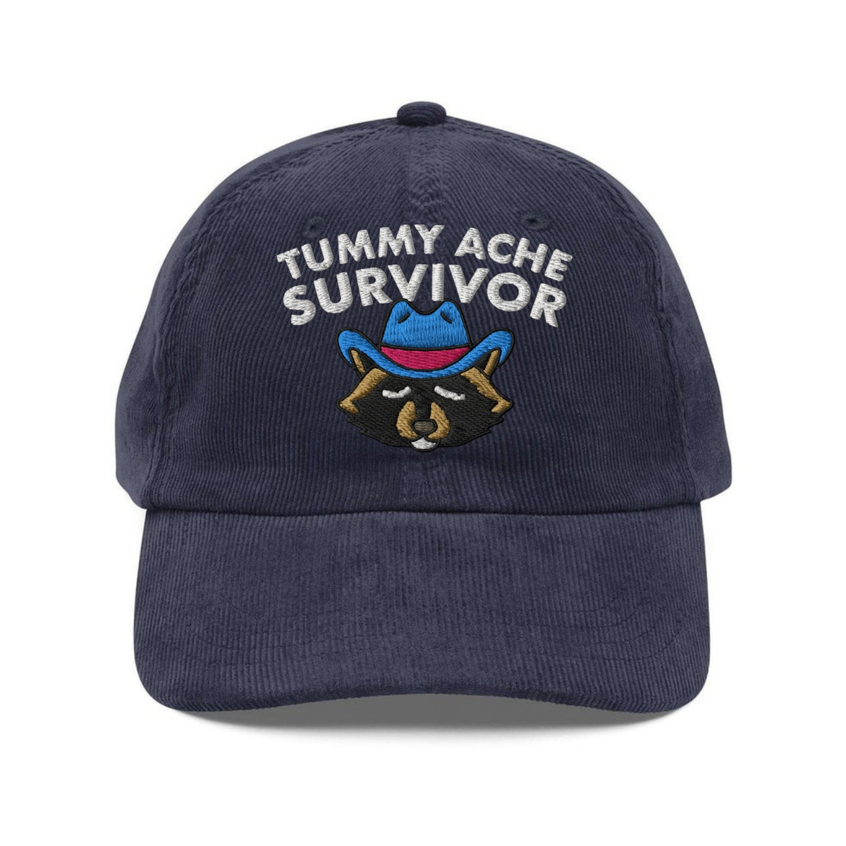Custom Embroidered Tummy Ache Survivor Hat