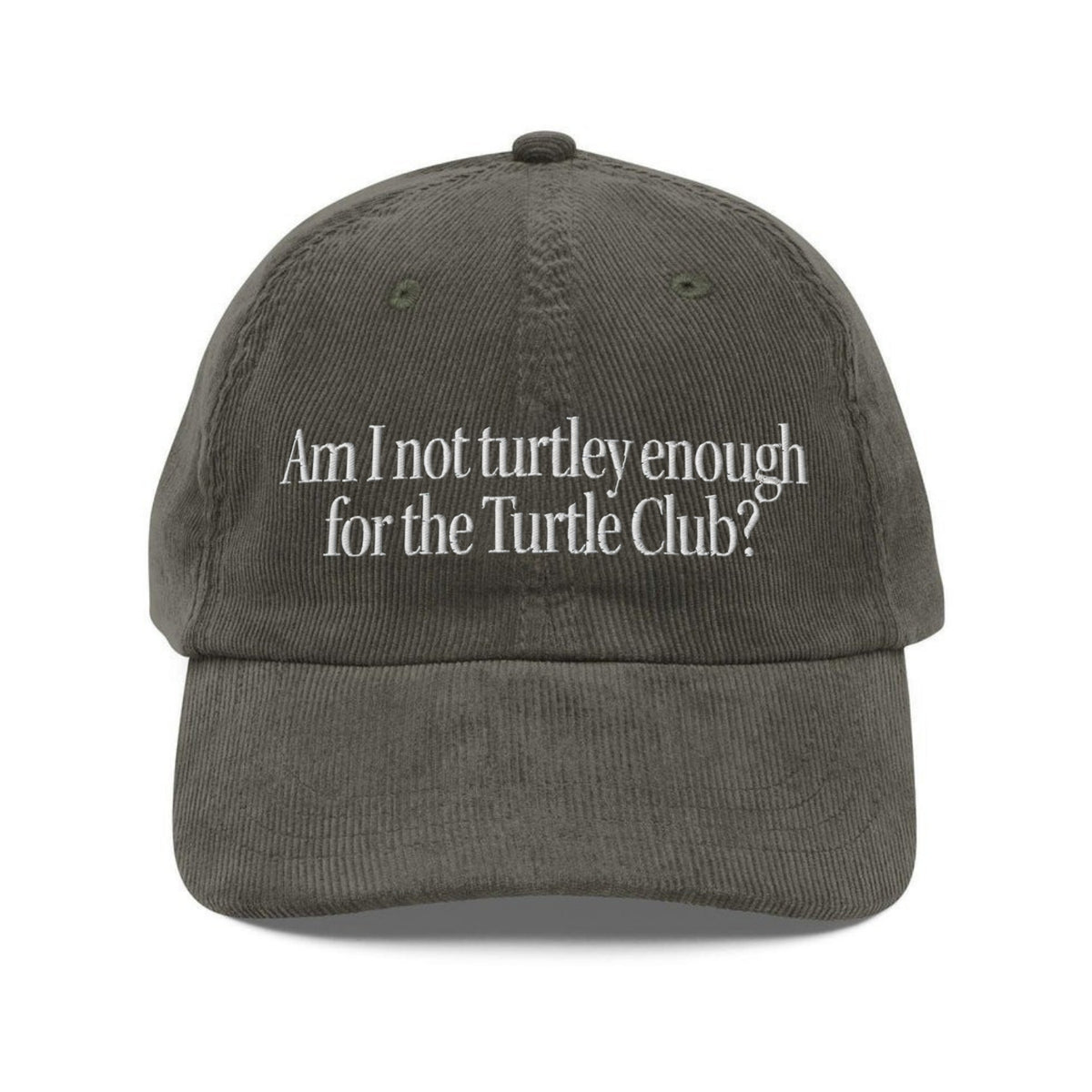 Custom Embroidered Turtle Club Hat