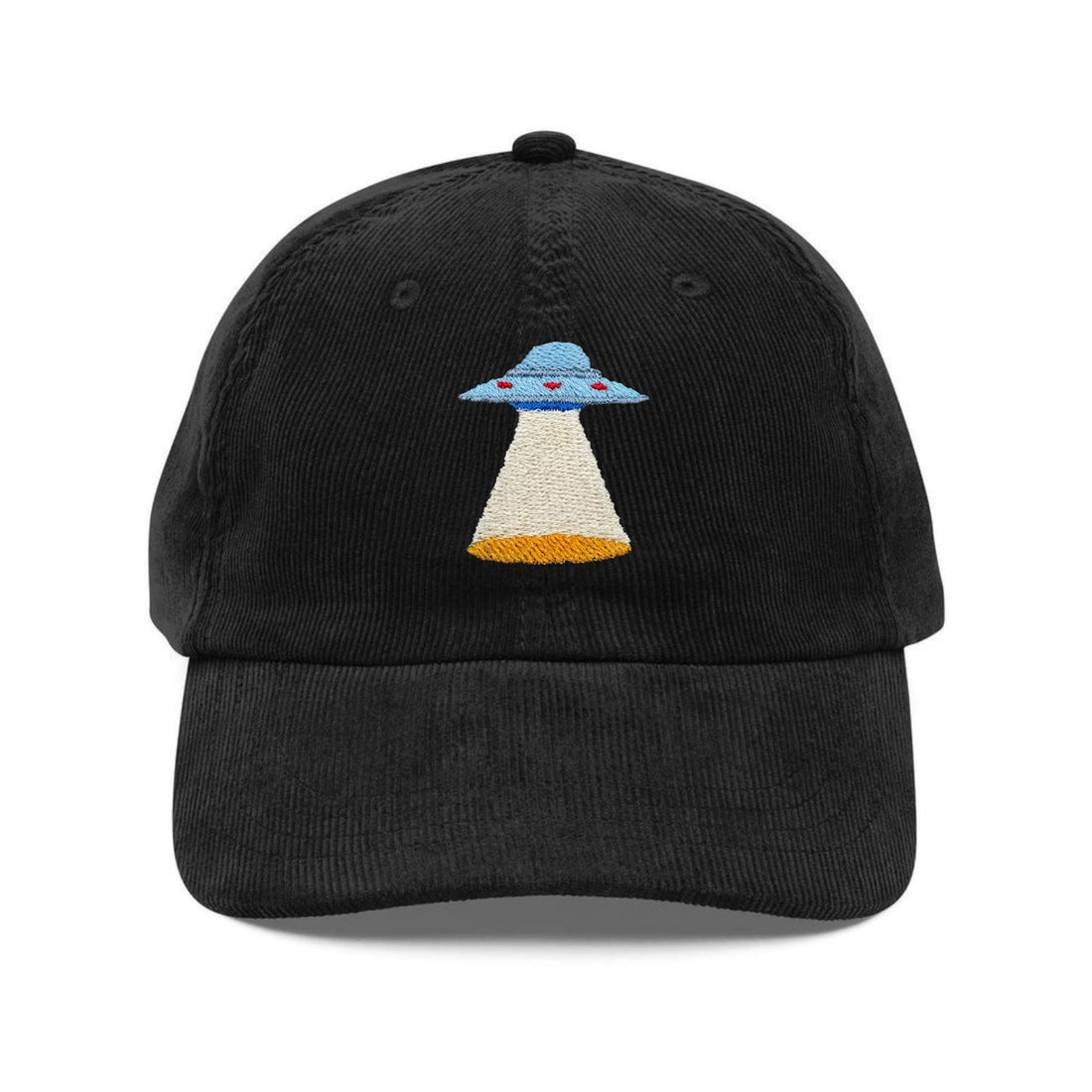 Custom Embroidered UFO Hat - Alien Space Vintage Cap