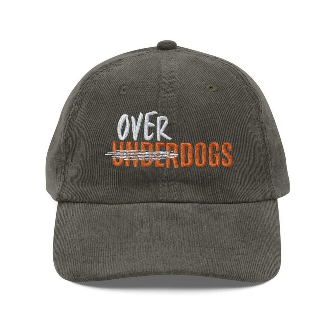 Custom Embroidered Underdogs Overdogs Hat - Funny Football Fan Cap