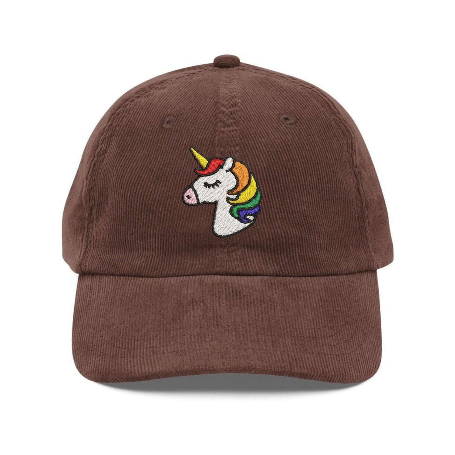 Custom Embroidered Unicorn Hat - Cute Fantasy Horse Cap