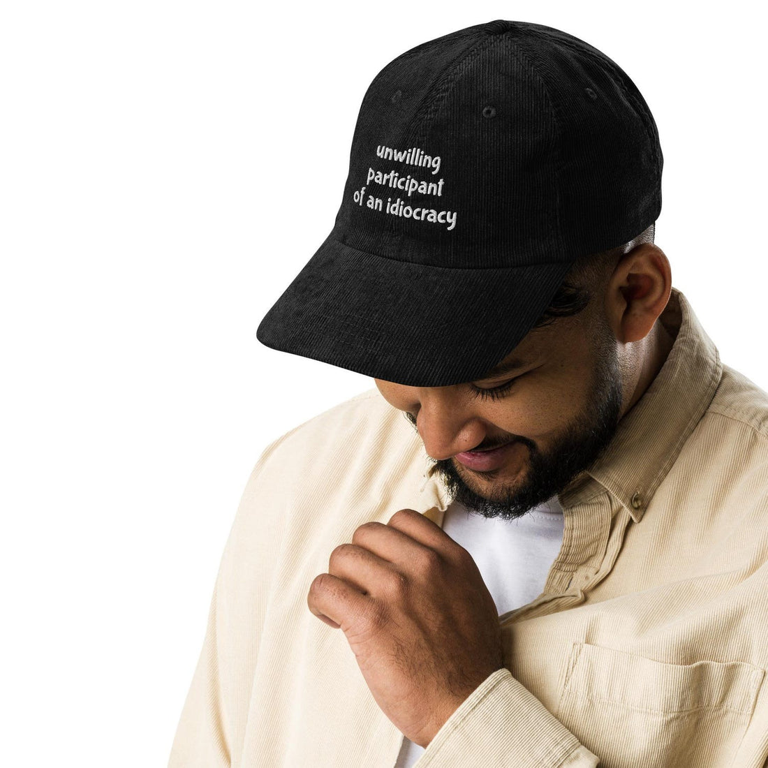 Custom Embroidered Unwilling Participant of an Idiocracy Hat