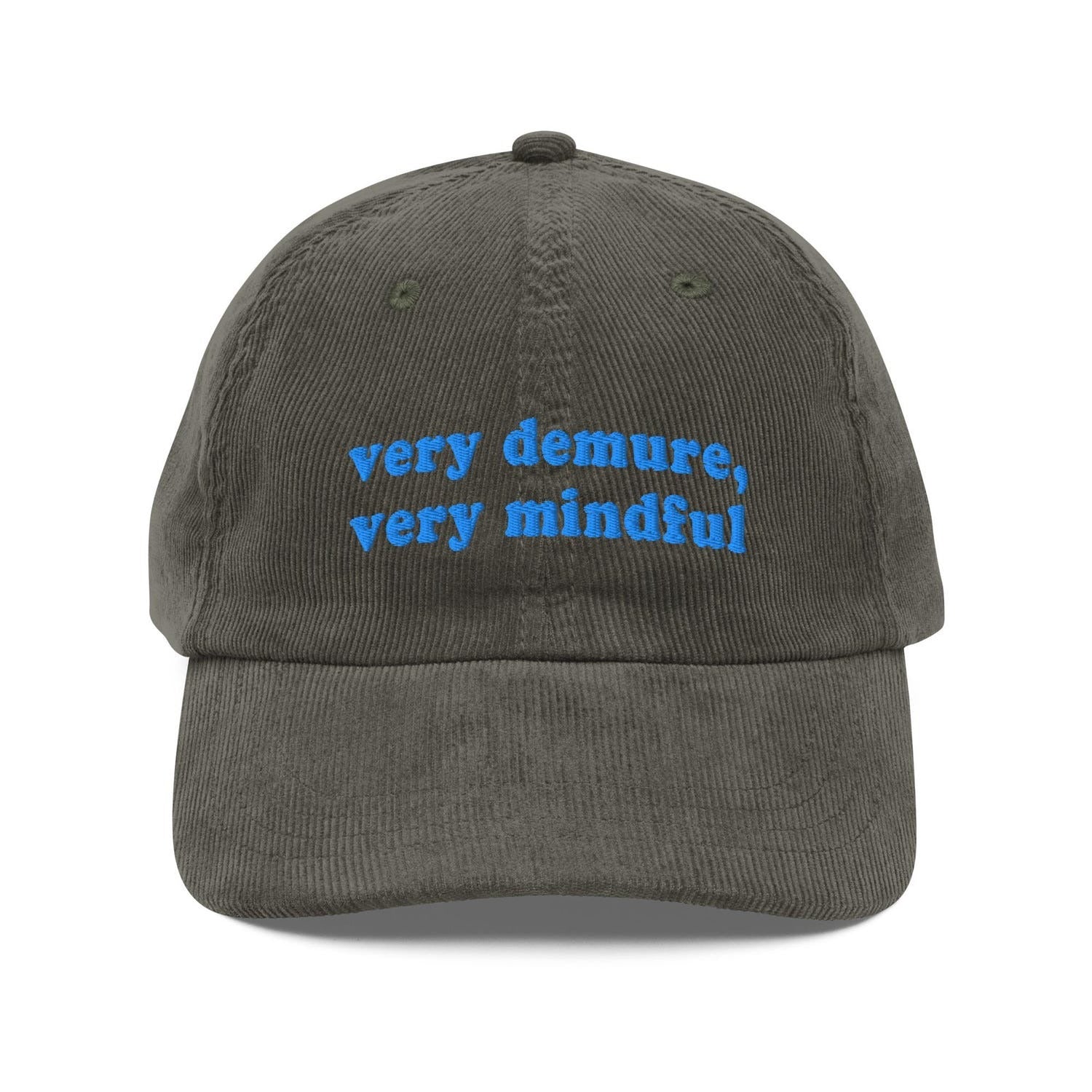 Custom Embroidered Very Demure Very Mindful Hat