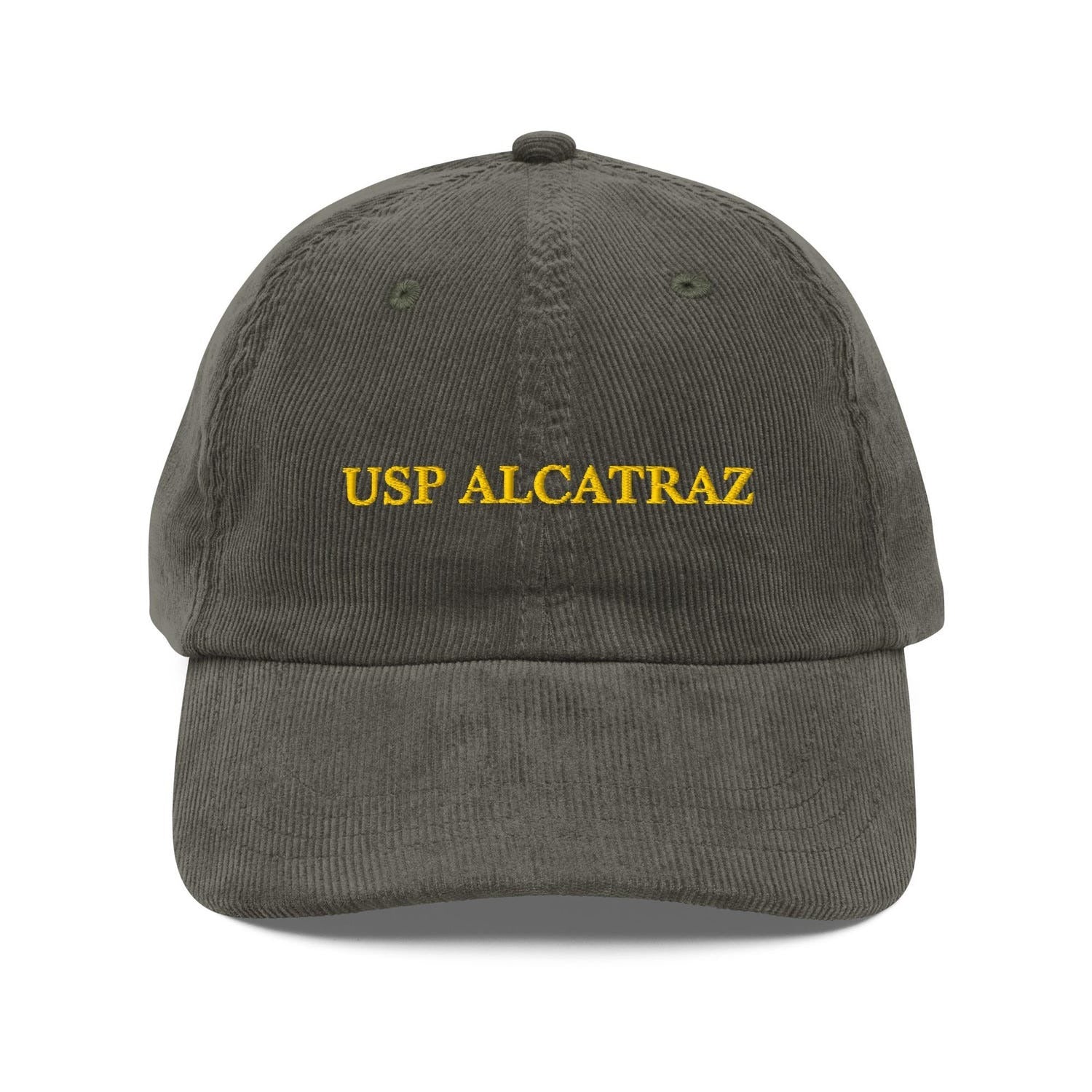 Custom Embroidered Vintage Deadstock Alcatraz Hat
