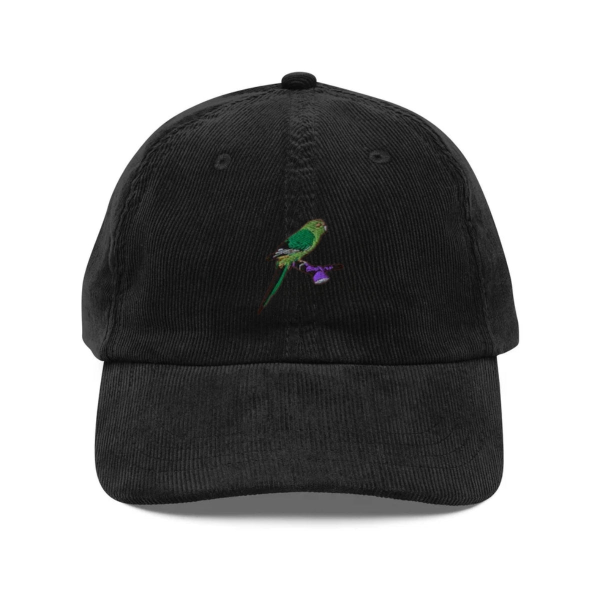 Custom Embroidered Vintage Parakeet Hat