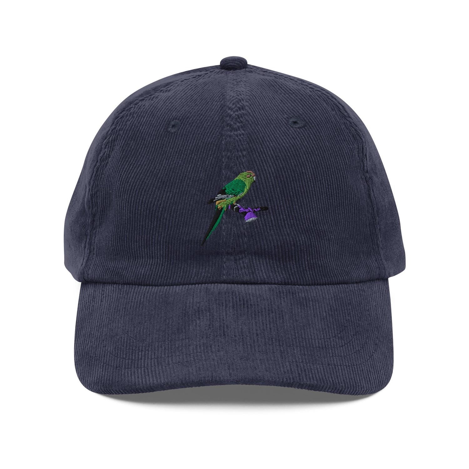 Custom Embroidered Vintage Parakeet Hat