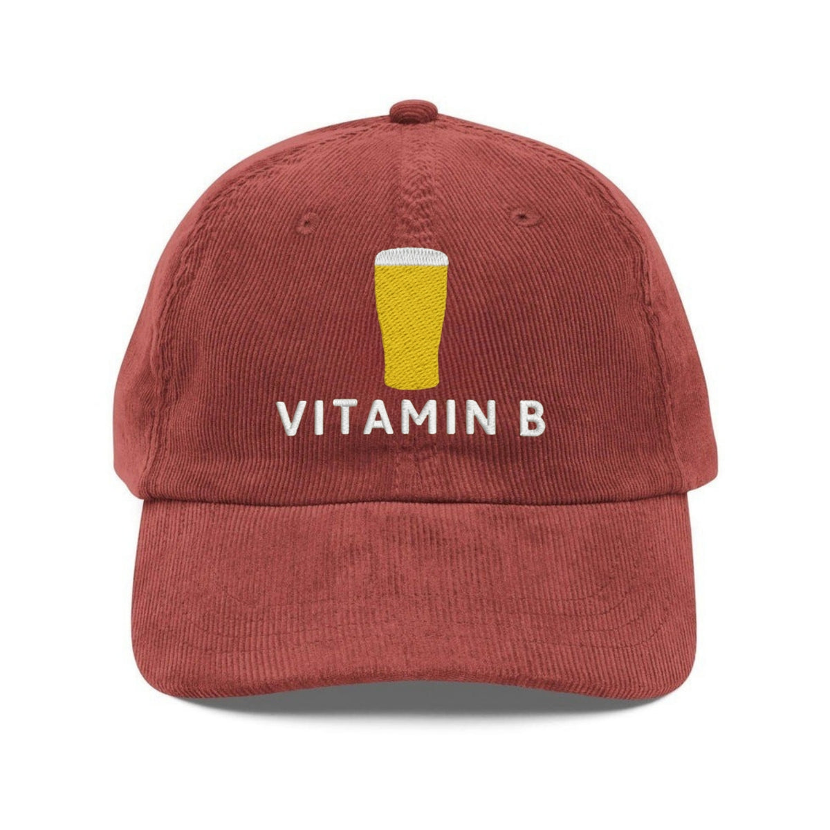Custom Embroidered Vitamin B Beer Hat