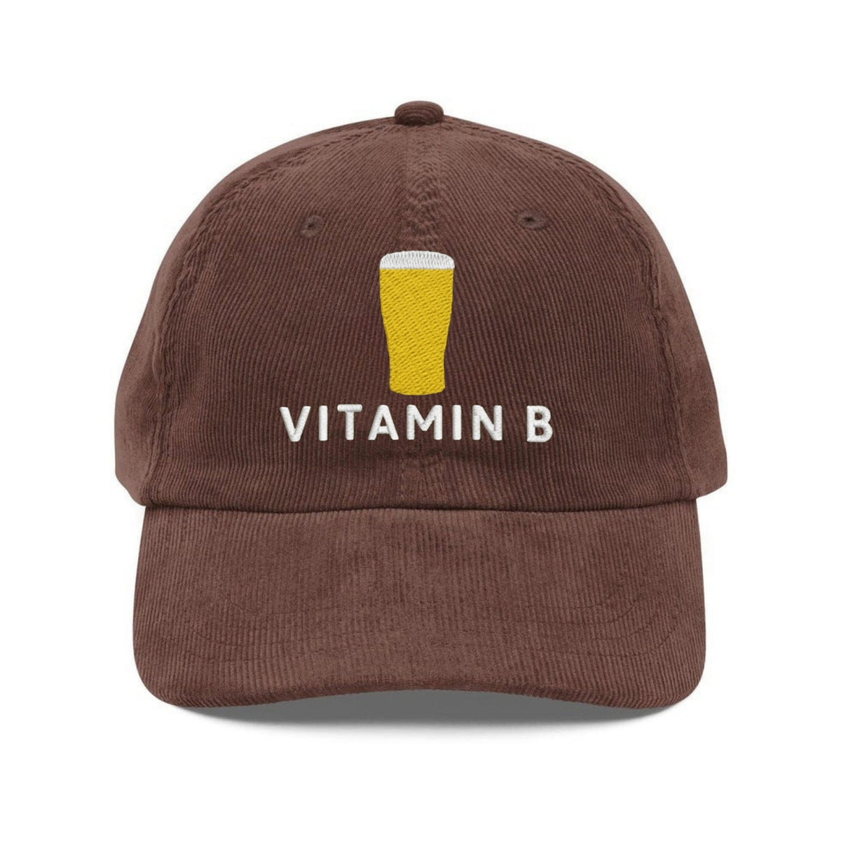 Custom Embroidered Vitamin B Beer Hat