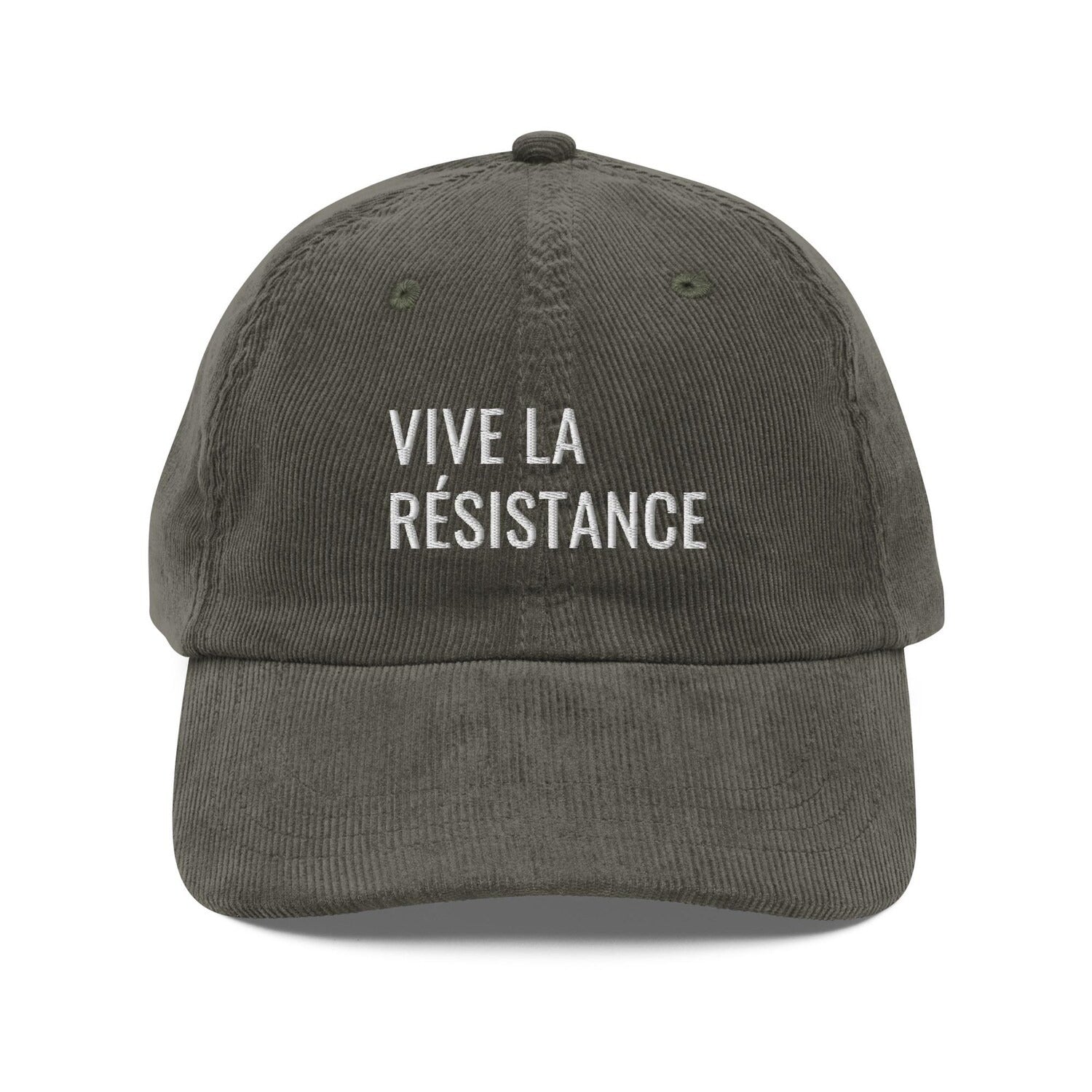Custom Embroidered Vive La Résistance Hat V2