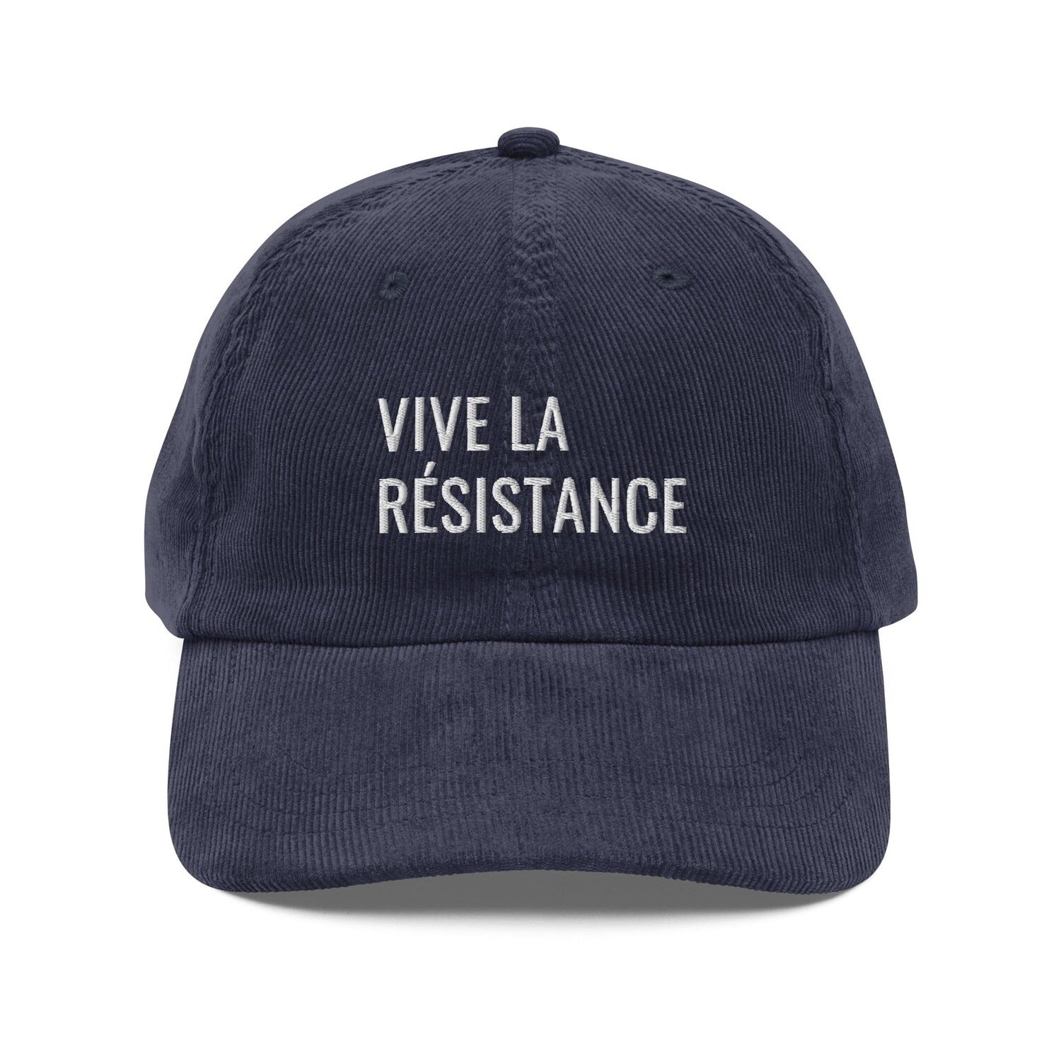 Custom Embroidered Vive La Résistance Hat V2