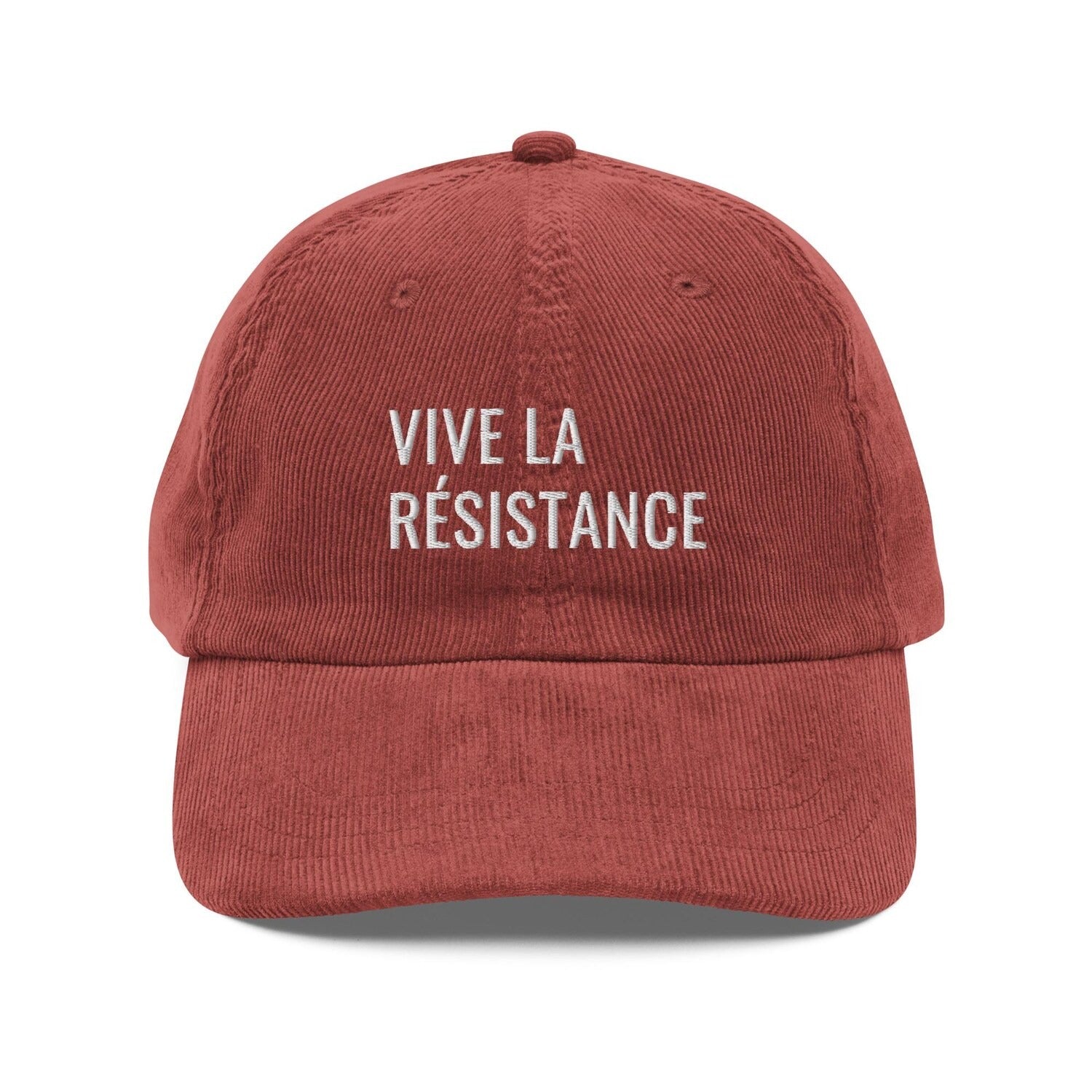 Custom Embroidered Vive La Résistance Hat V2