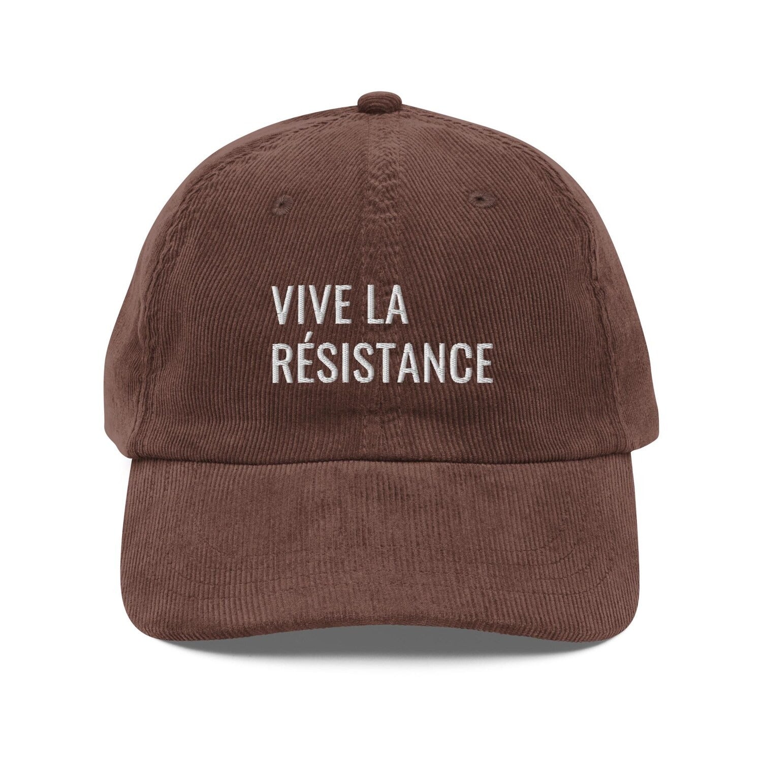 Custom Embroidered Vive La Résistance Hat V2