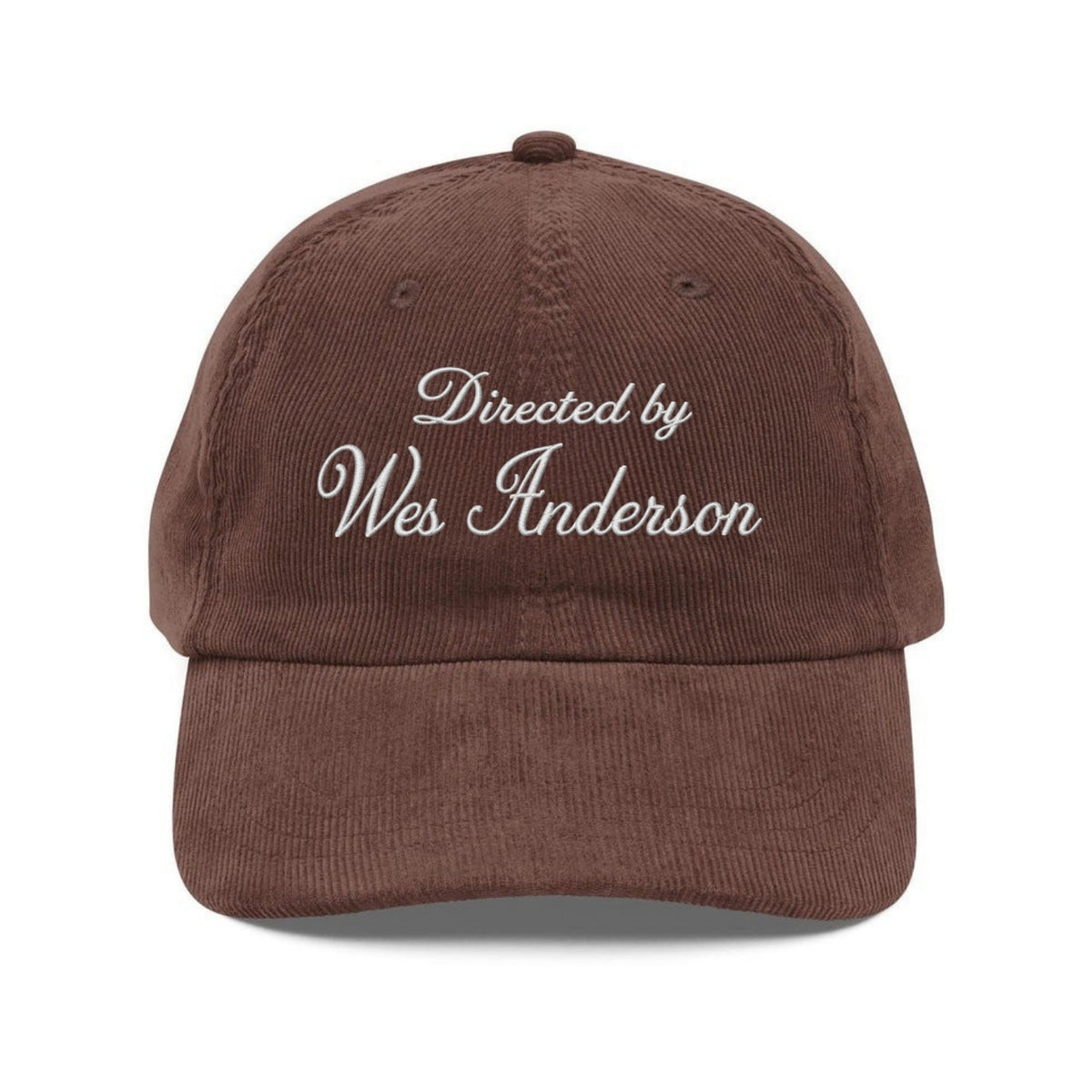 Custom Embroidered Wes Anderson Hat