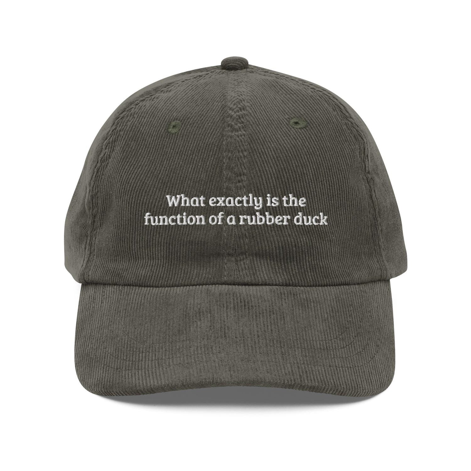 Custom Embroidered What Exactly Is the Function of a Rubber Duck Hat