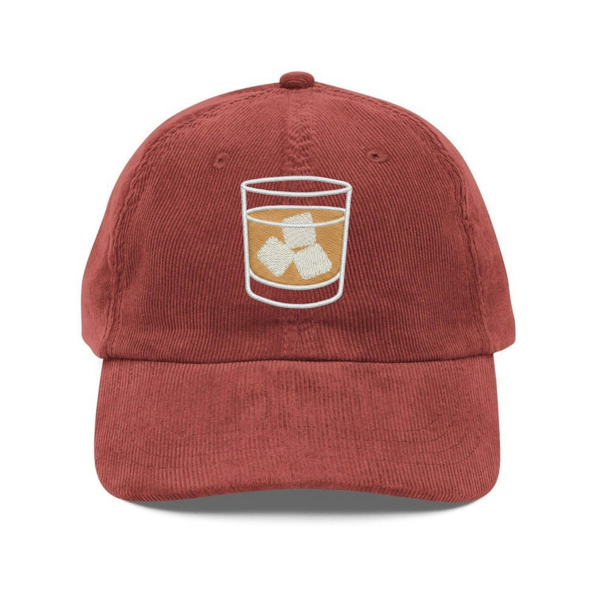 Custom Embroidered Whisky Glass Hat