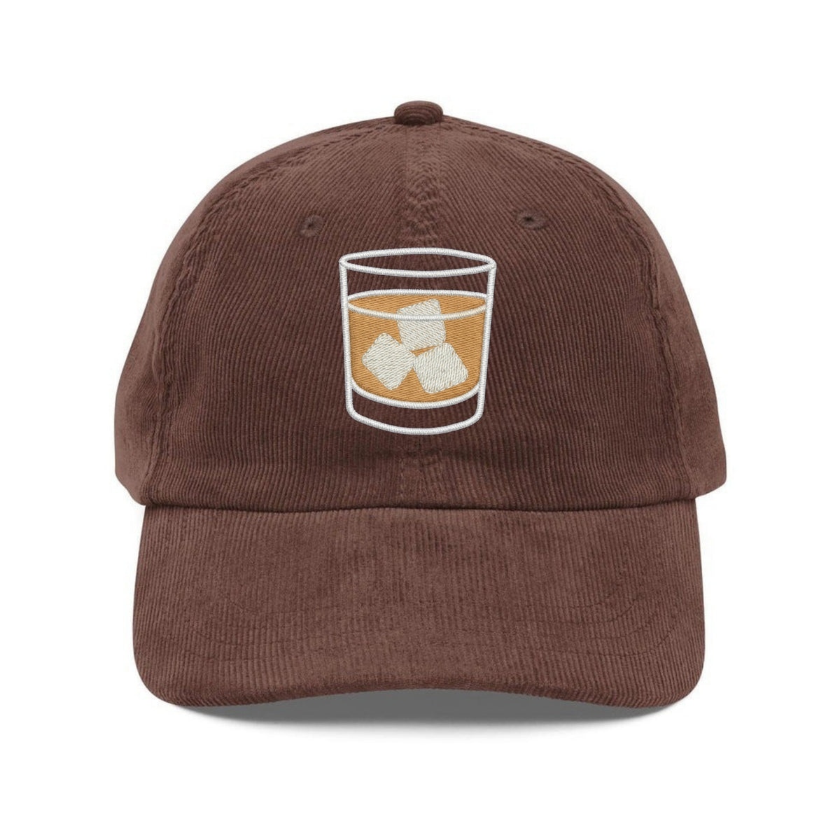 Custom Embroidered Whisky Glass Hat