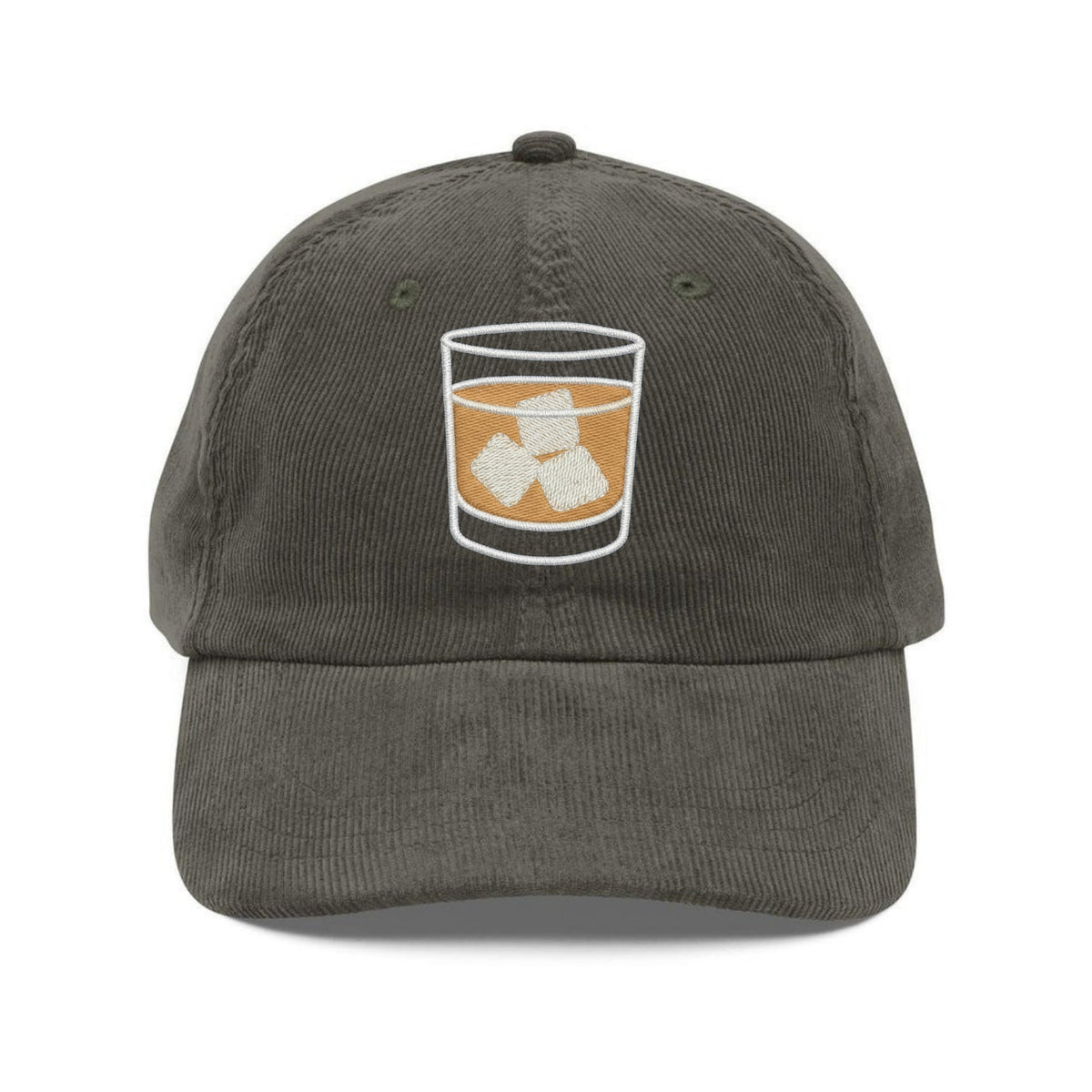 Custom Embroidered Whisky Glass Hat