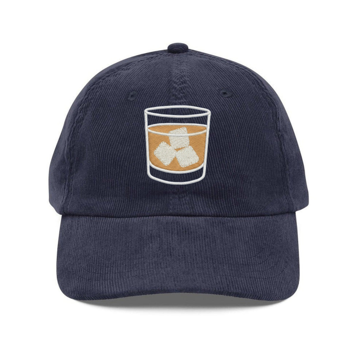 Custom Embroidered Whisky Glass Hat