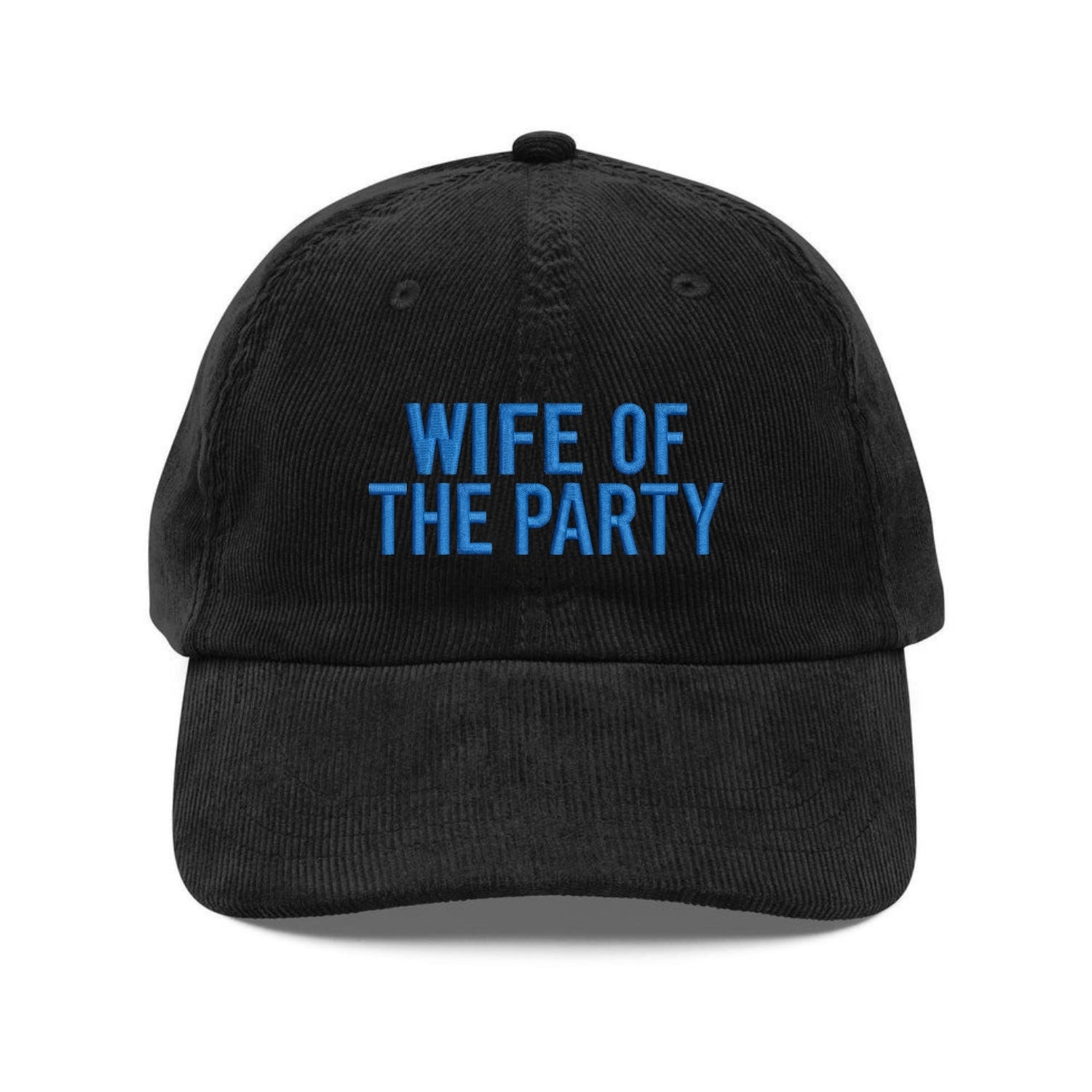 Custom Embroidered Wife of the Party Hat - Bachelorette Party Hat