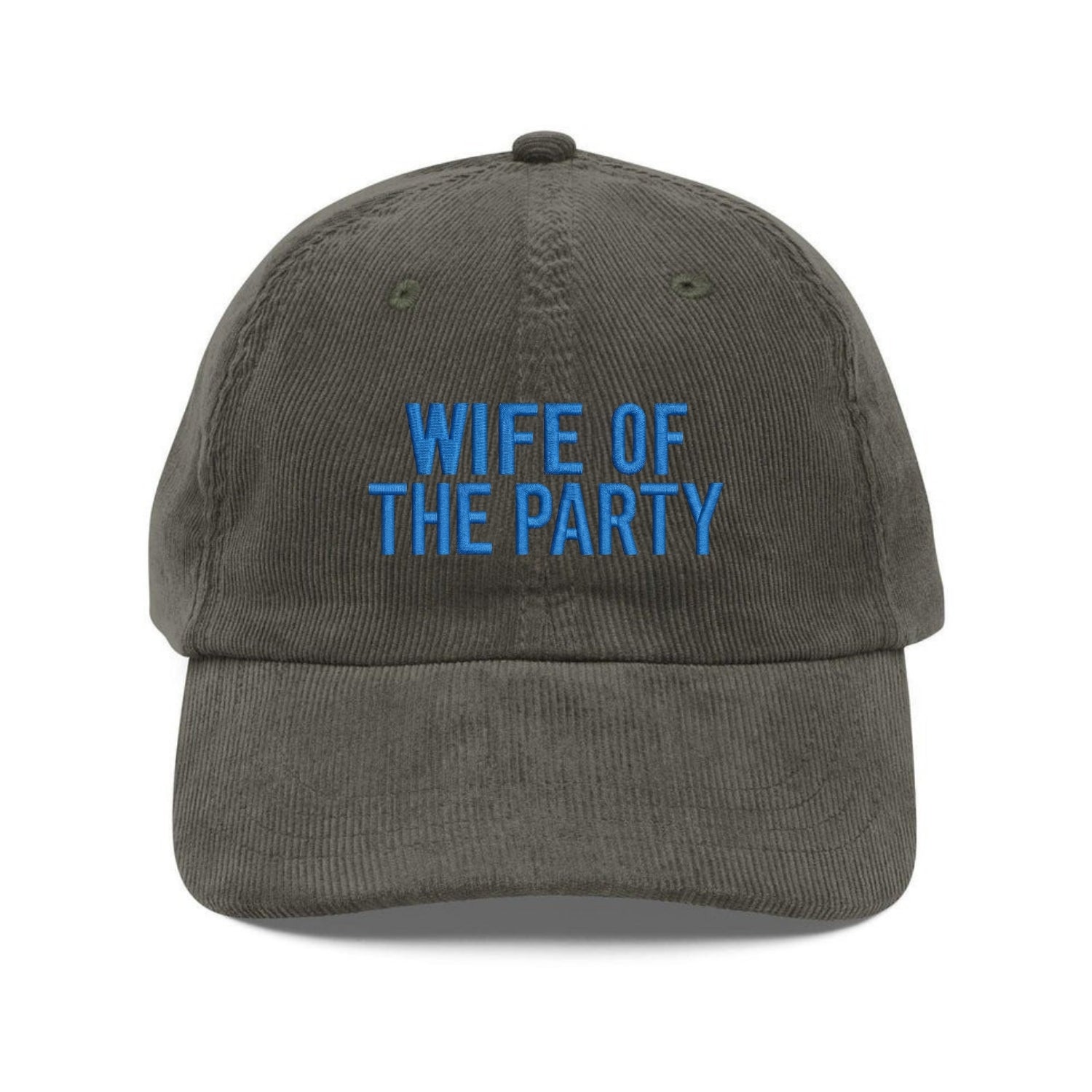 Custom Embroidered Wife of the Party Hat - Bachelorette Party Hat