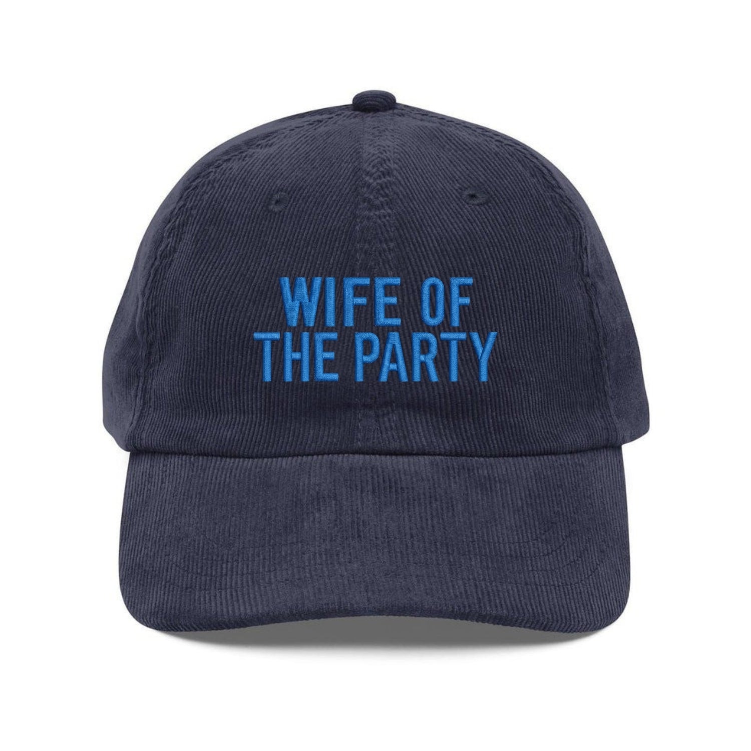 Custom Embroidered Wife of the Party Hat - Bachelorette Party Hat