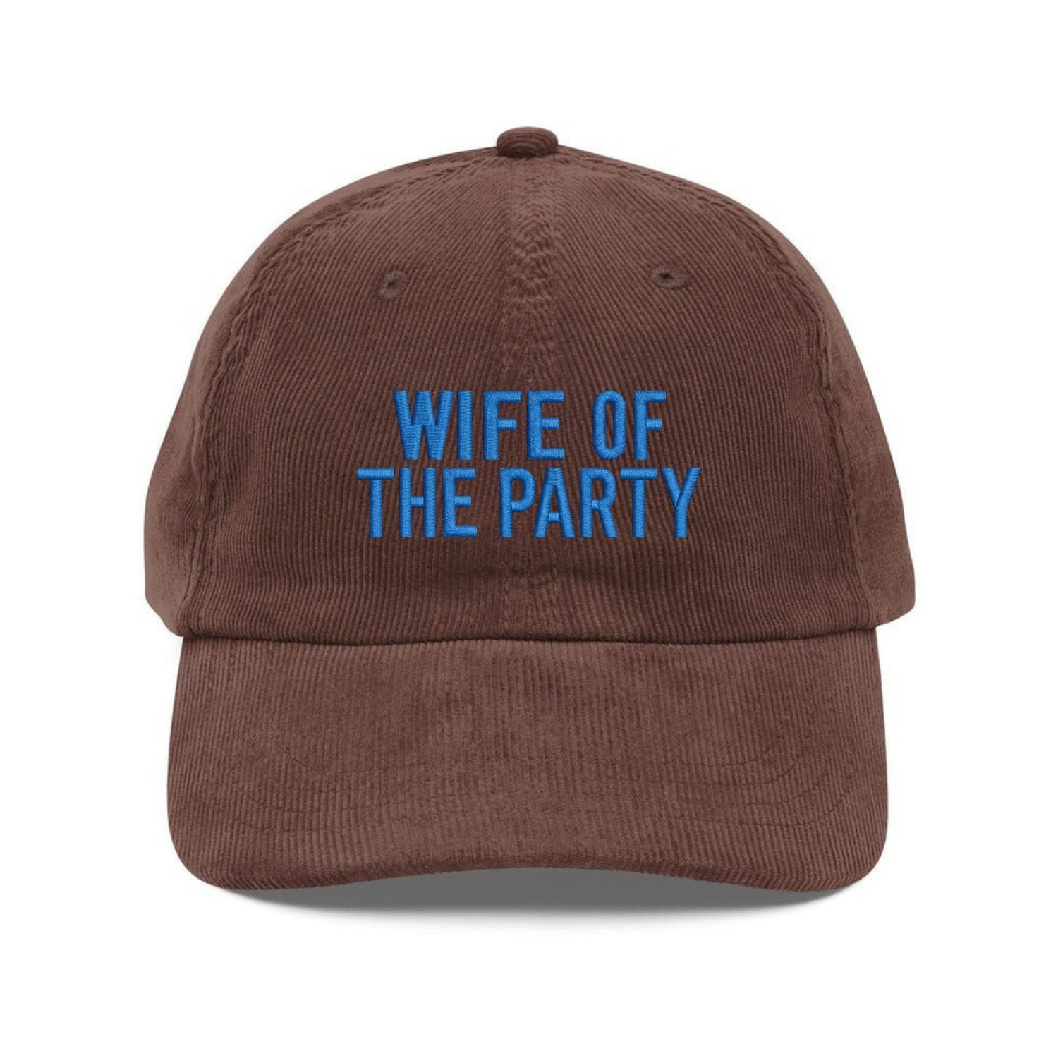 Custom Embroidered Wife of the Party Hat - Bachelorette Party Hat