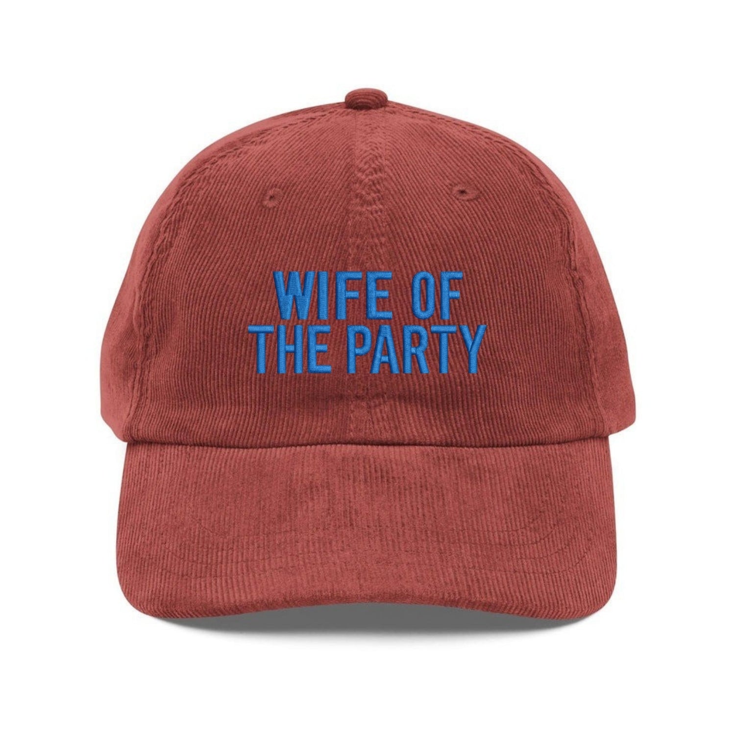 Custom Embroidered Wife of the Party Hat - Bachelorette Party Hat