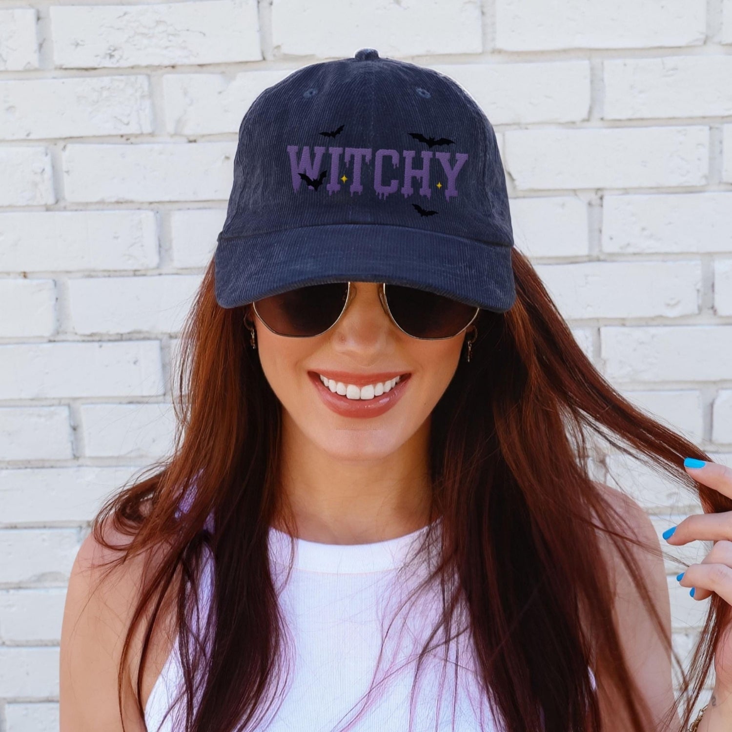 Custom Embroidered Witchy Hat