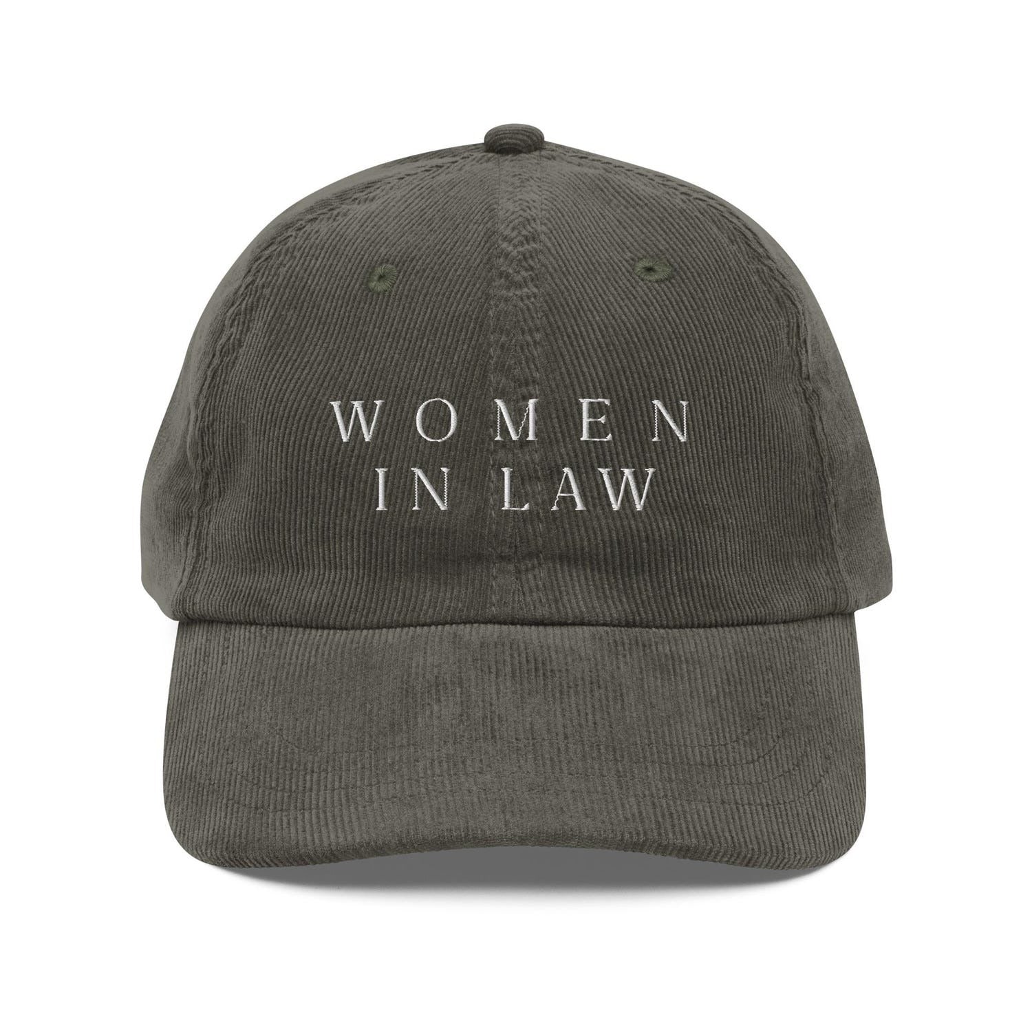 Custom Embroidered Women in Law Hat