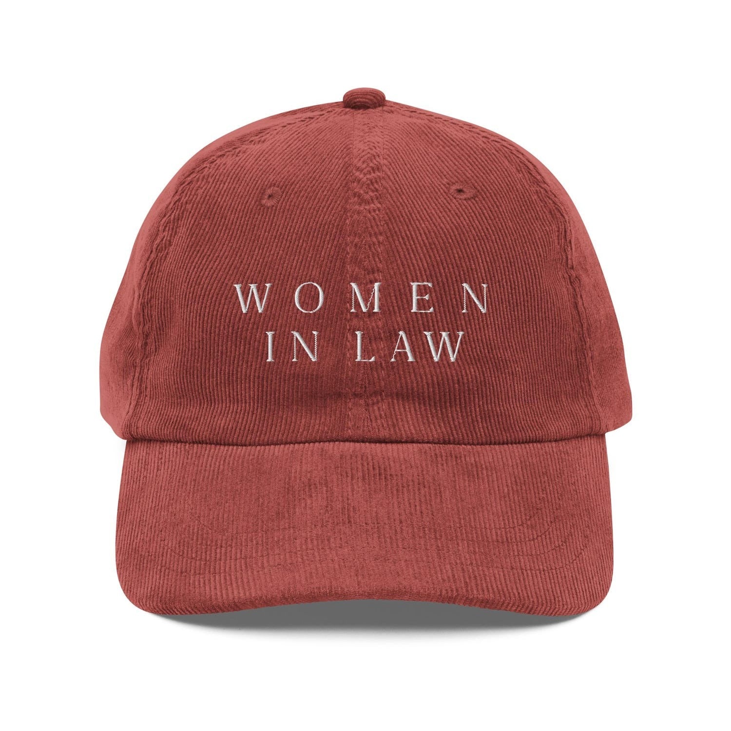 Custom Embroidered Women in Law Hat