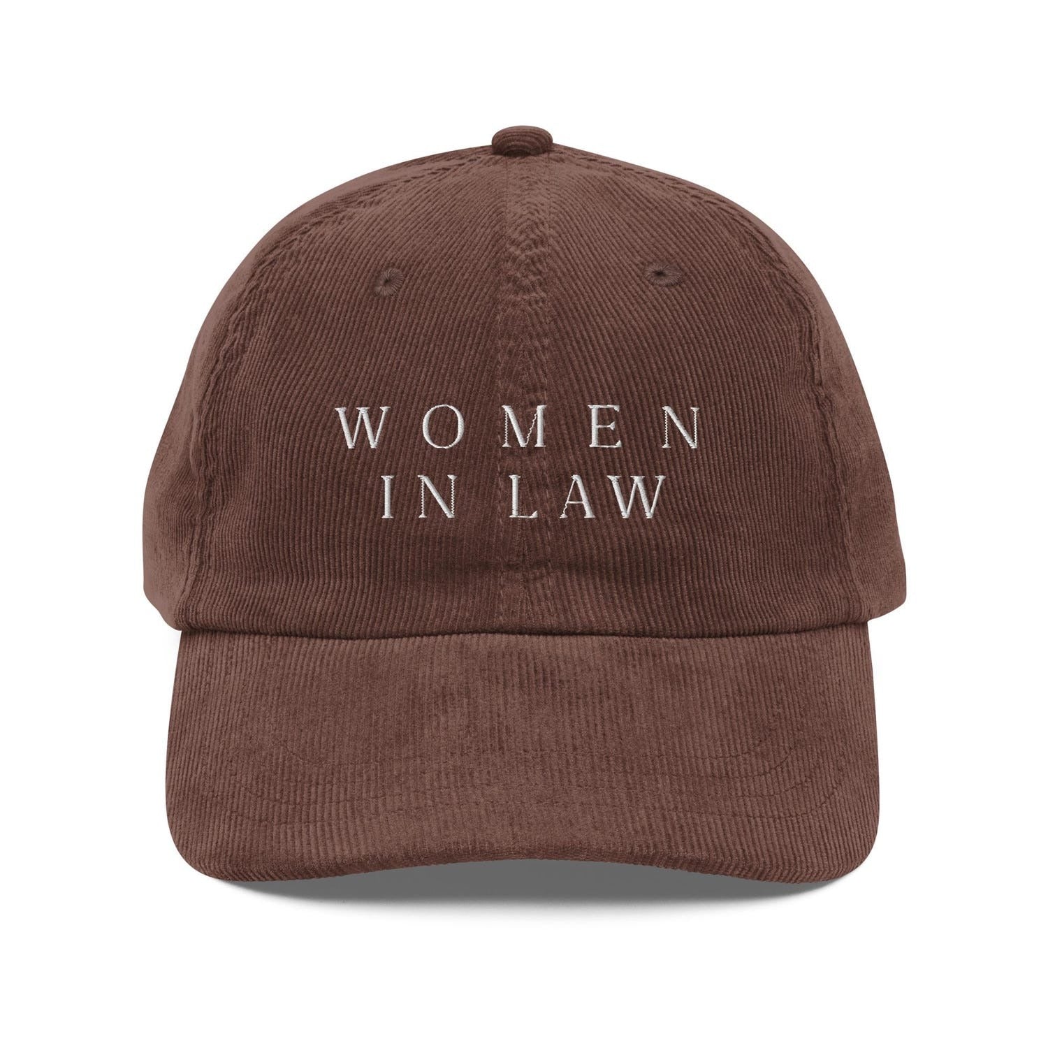 Custom Embroidered Women in Law Hat