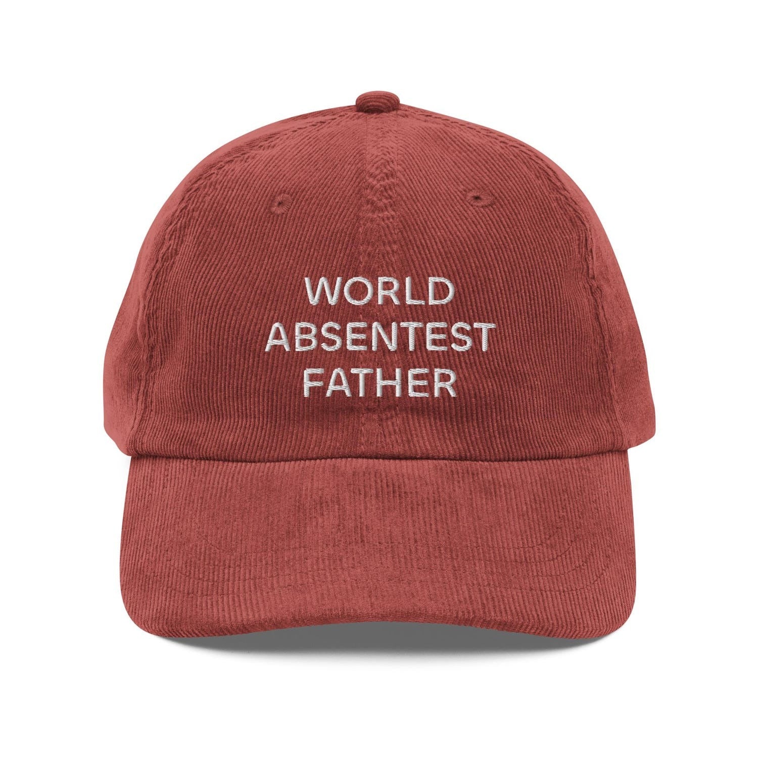 Custom Embroidered World’s Absentest Father Hat