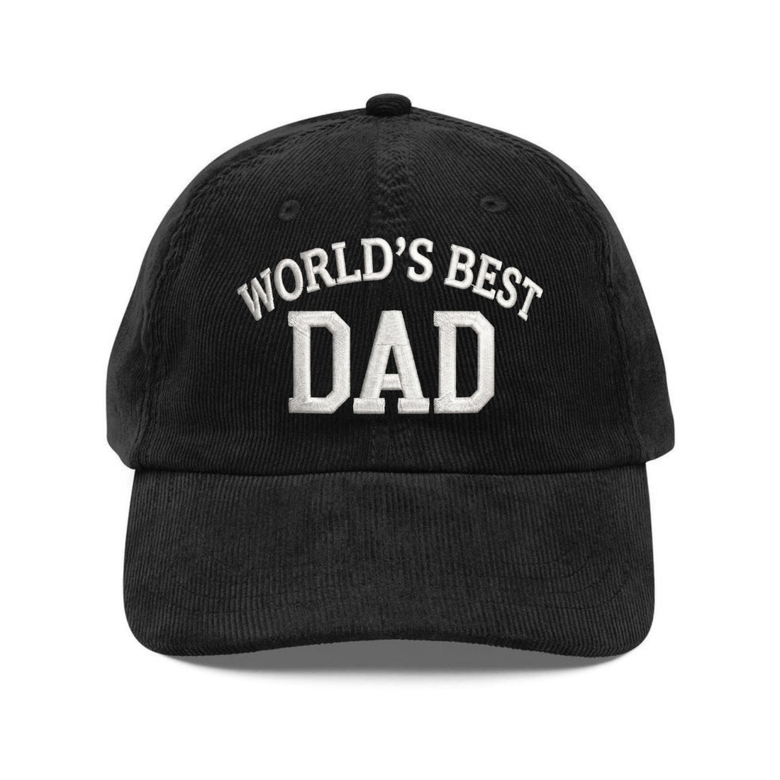 Custom Embroidered World’s Best Dad Hat - Father’s Day Gift Cap