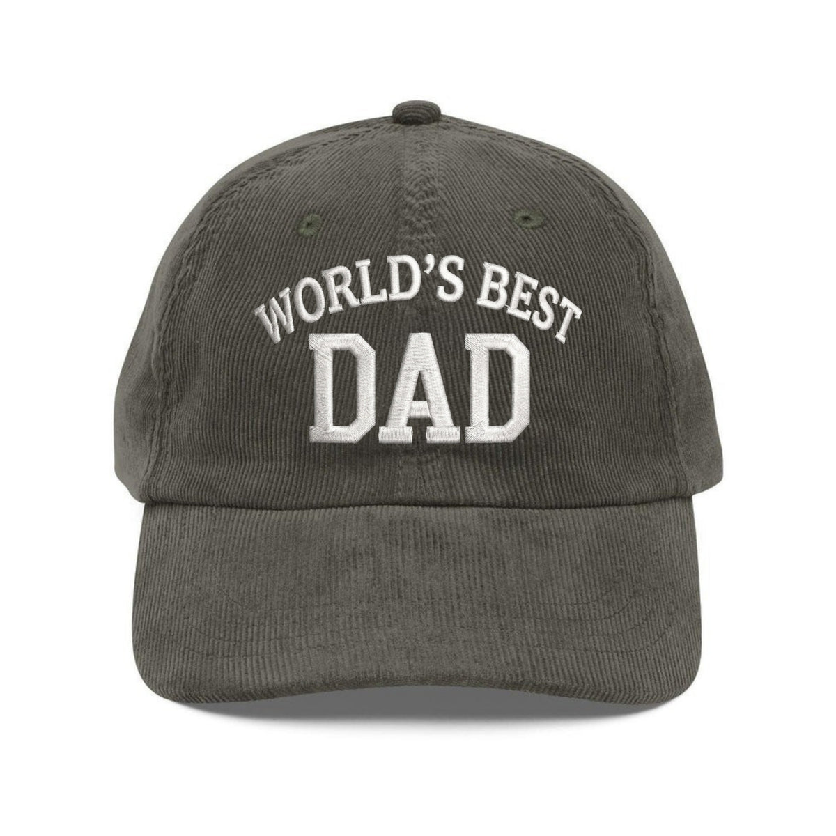 Custom Embroidered World’s Best Dad Hat - Father’s Day Gift Cap