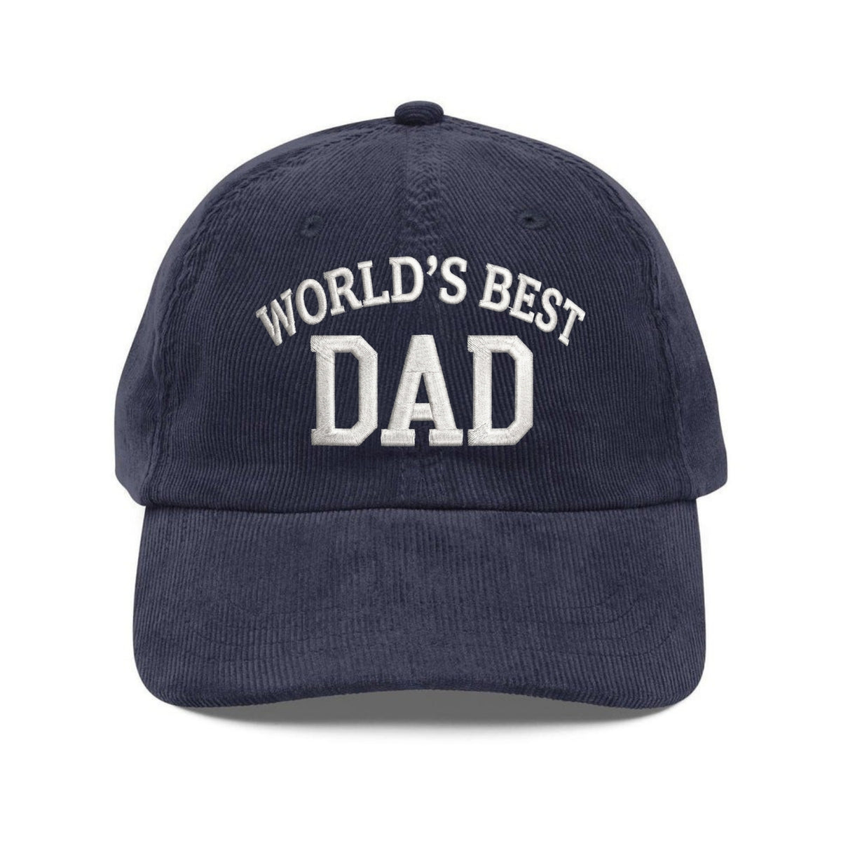 Custom Embroidered World’s Best Dad Hat - Father’s Day Gift Cap