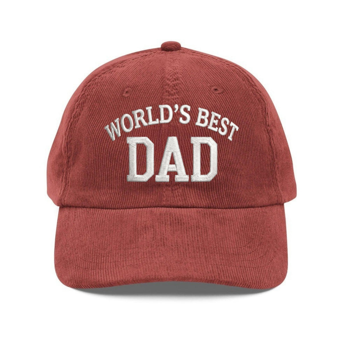 Custom Embroidered World’s Best Dad Hat - Father’s Day Gift Cap