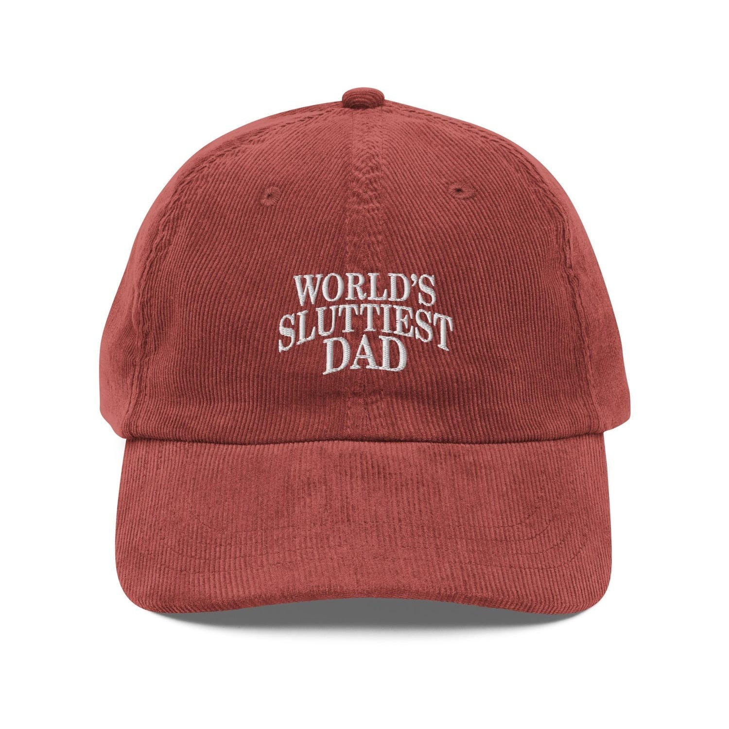 Custom Embroidered World's Sluttiest Dad Hat