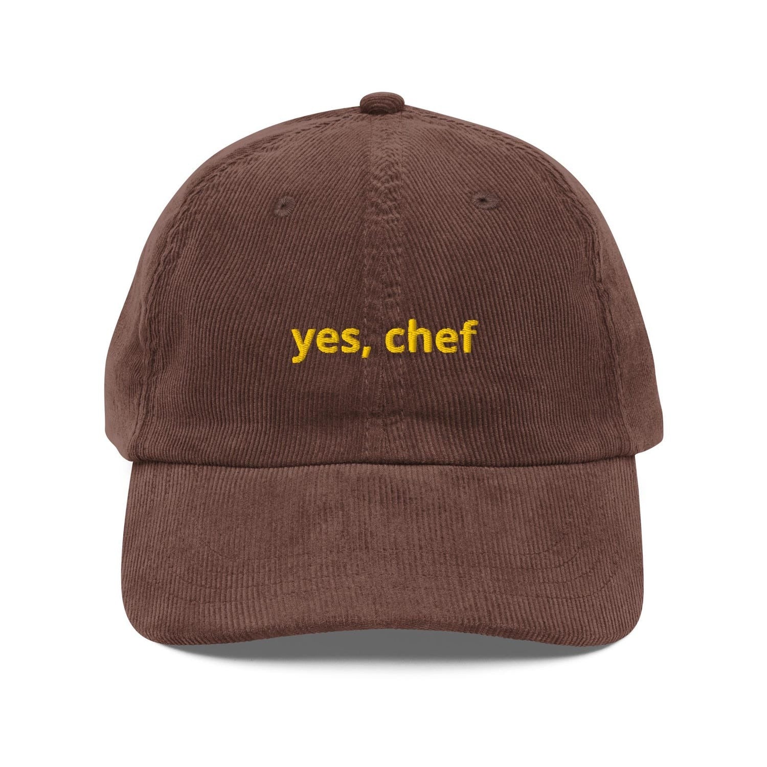 Custom Embroidered Yes, Chef Hat