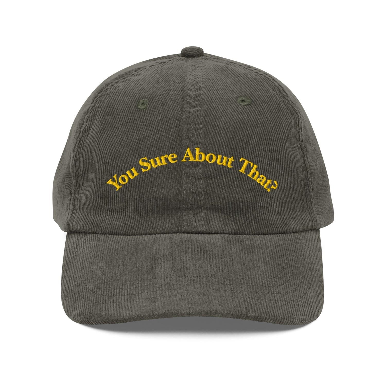 Custom Embroidered You Sure About That? Hat V2